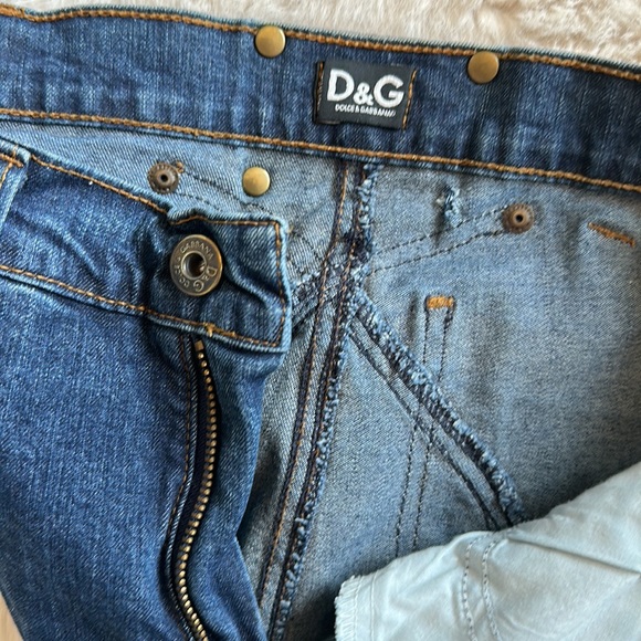 DOLCE AND GABBANA DENIM PANTS - Picture 6 of 7